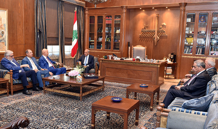 Berri meets Sunni MPs