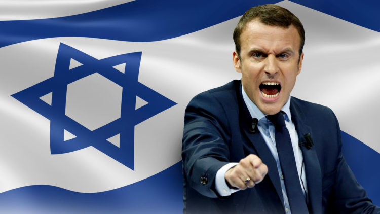 macron isreal